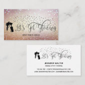 タンチョウをスプレーする 名刺 (正面/裏面)