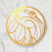 タンチョウ（日本） フェイバータグ (正面)