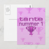 タンテ番号1 ポストカード (正面/裏面)