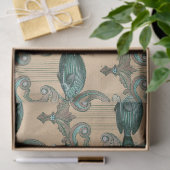 タンデクページのグリーンフィッシュとハップ 薄葉紙 (ギフト)