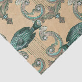 タンデクページのグリーンフィッシュとハップ 薄葉紙 (詳細)