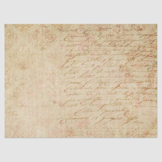 タンデコパージュの草書と映画 薄葉紙 (正面)