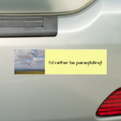 タンデムにすべること バンパーステッカー (車上)