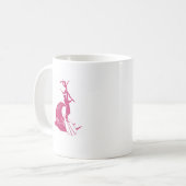 タンデムサーフィンの役人のマグ コーヒーマグカップ (正面左)