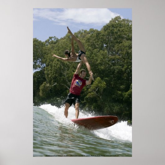 タンデムサーフィンアットヌーサ2009 ポスター (正面)