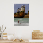 タンデムサーフィンアットビアリッツ,フランス ポスター (キッチン)