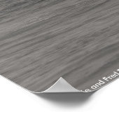 タンデムサーフィンカップル ポスター (角)