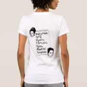 タンデムターナー Tシャツ (裏面)