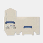 タンデムダークブルー結婚自転車婚約 フェイバーボックス (折り畳みなし)