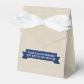 タンデムダークブルー結婚自転車婚約 フェイバーボックス (正面サイド)