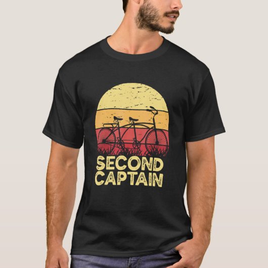 タンデムバイクセカンドキャプテンタンデム Tシャツ (正面)