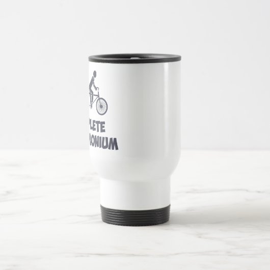 タンデムバイク完全なTandemonium トラベルマグ (中央)