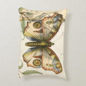 タンデムバタフライオーバーグリーン葉ズ アクセントクッション (裏面(縦))