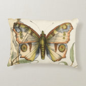 タンデムバタフライオーバーグリーン葉ズ アクセントクッション (裏面)