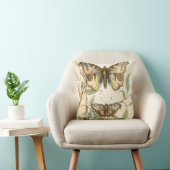 タンデムバタフライオーバーグリーン葉ズ クッション (椅子)