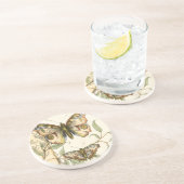 タンデムバタフライオーバーグリーン葉ズ コースター (側面)