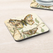 タンデムバタフライオーバーグリーン葉ズ コースター (左側)