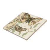 タンデムバタフライオーバーグリーン葉ズ タイル (側面)