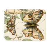 タンデムバタフライオーバーグリーン葉ズ マグネット (横)