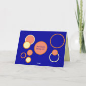 タンデム自転車で旅行する サンキューカード (裏面)