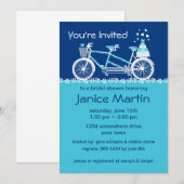 タンデム自転車カスタムアクア 招待状 (正面/裏面)