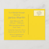 タンデム自転車カスタムドーランポストカード インビテーションポストカード (裏面)