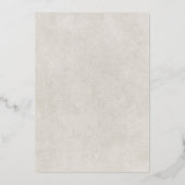 タンデム自転車結婚世界地図 箔招待状 (裏面)