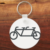 タンデム自転車 キーホルダー (正面)
