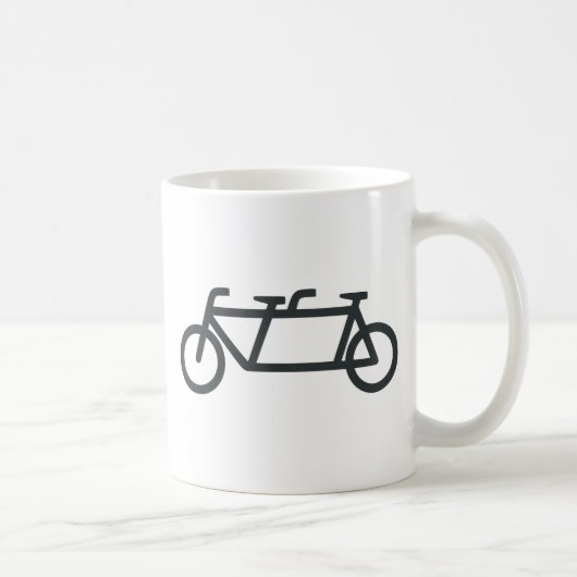 タンデム自転車 コーヒーマグカップ (右)
