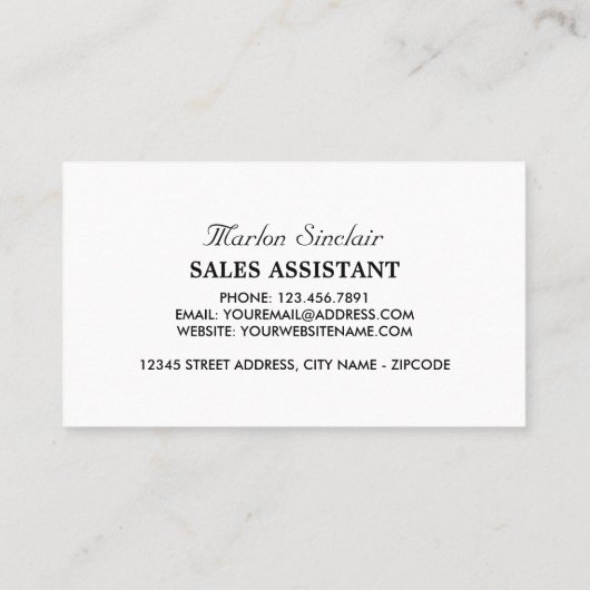 タンデム自転車、サイクリング、自転車乗り 名刺 (裏面)