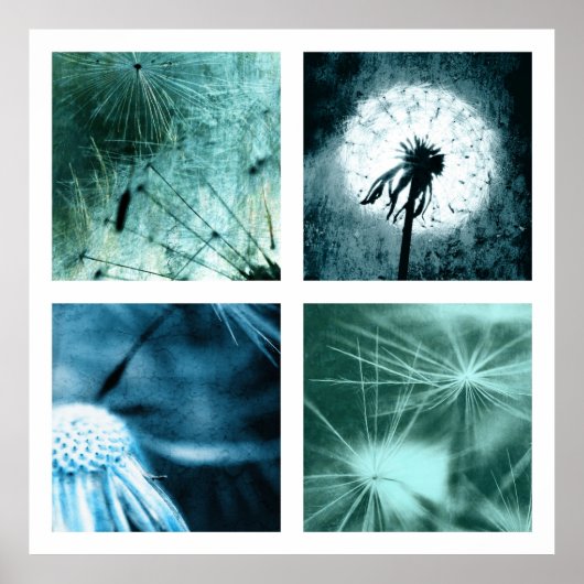 タンデリオンアート – Pusteblume Kunst Colage 2012 004 ポスター (正面)