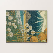 タンデリオンズ日本のアート ジグソーパズル (横)