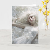 タンデリオン夢の女性 カード (黄色い花)