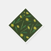 タンデリオン春アート スタンダードカクテルナプキン (角)