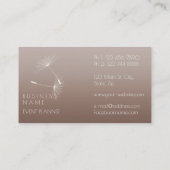 タンデリオン紙吹雪チョコレートグラムグラデーションイベント 名刺 (裏面)