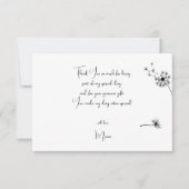 タンデロンの最初の誕生日 サンキューカード (正面)