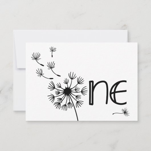 タンデロンの最初の誕生日 サンキューカード (裏面)