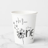 タンデロンの最初の誕生日 紙コップ (裏面)