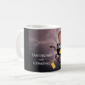 タントラム来ズはアンチトランプ コーヒーマグカップ (正面左)