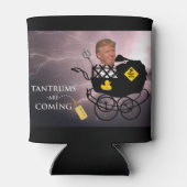 タントラム来ズはアンチトランプ 缶クーラー (裏面)