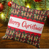 タンドールドッグダークブルーグリーン枕 クッション