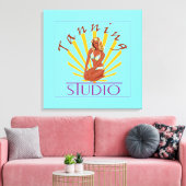 タンニングスタジオ – キャンバスプリント (インサイチュ (リビング))