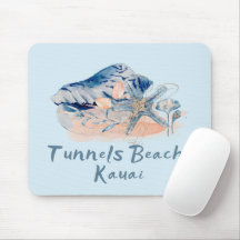 タンネルズビーチ カウアイ島の貝殻