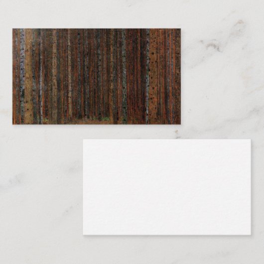 タンネンウォルドグスタフクリムト 名刺 (正面/裏面)