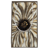 タンバックグラウンドのフローヘッドフレスコ スモールペーパーバッグ (正面)