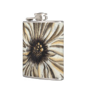 タンバックグラウンドのフローヘッドフレスコ フラスク (左)