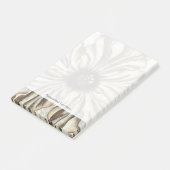 タンバックグラウンドのフローヘッドフレスコ ポストイット (アングル)