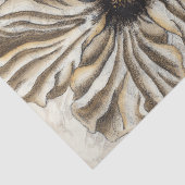 タンバックグラウンドのフローヘッドフレスコ 薄葉紙 (詳細)