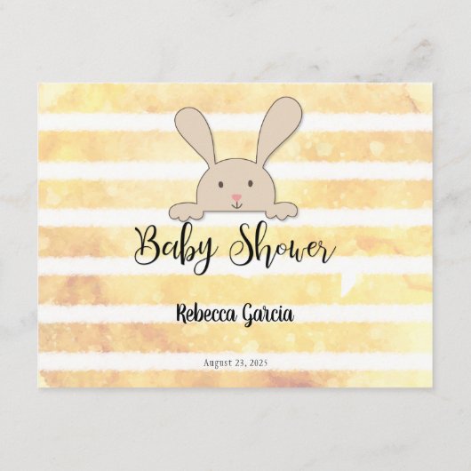 タンバニーイエローママのベリーサイズシャワーゲーム エンクロージャーカード (裏面)