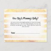 タンバニーイエローママのベリーサイズシャワーゲーム エンクロージャーカード (正面)